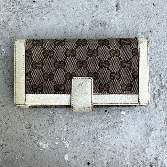 Vintage Gucci monogram continental wallet - Picture 3 of 15